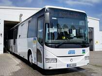 Irisbus Arway der MVVG in Friedland am 17.05.2022