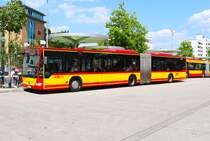 HSB Hanau Mercedes Benz Citaro C1 Facelift G Wagen 42 am 07.06.24 in Hanau Freiheitsplatz