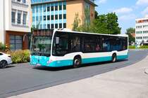 Stadtverkehr Maintal Mercedes Benz Citaro C2 am 07.06.24 in Hanau Freiheitsplatz