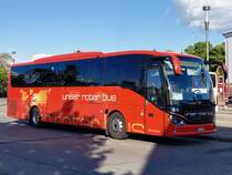 Setra 515 MD von URB aus Deutschland in Neubrandenburg am 22.05.2022