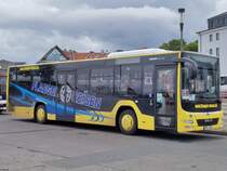 MAN Lion's City LE Ü von Flaegel Reisen aus Deutschland in Neubrandenburg am 22.05.2022