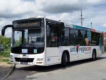 MAN Lion's City LE Ü der MVVG in Neubrandenburg am 22.05.2022