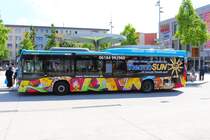 Heuser Bus Mercedes Benz Citaro C2 Ü am 07.06.24 in Hanau Freiheitsplatz