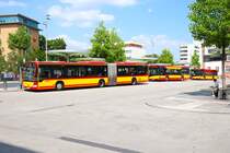 HSB Hanau Mercedes Benz Citaro C1 Facelift G Wagen 92 am 07.06.24 in Hanau Freiheitsplatz