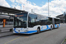 BOGG Mercedes Citaro 224, auf der Linie 507. wartet am 13.06.2024 beim Bahnhof Olten.