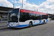 BOGG Mercedes Citaro 109 wartet am 13.06.2024 beim Bahnhof Olten.