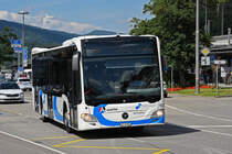 BOOG Mercedes Citaro 107, auf der Linie 508, verlässt am 13.06.2024 die Haltestelle beim Bahnhof Olten.
