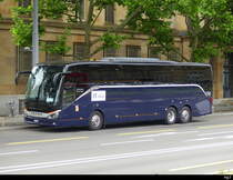 Thurgau Travel unterwegs mit einem Setra S 516 HD Luxus Class  BE  865043 in Basel am 2024.06.09