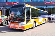 BF Frankfurt am Main MAN Lions Regio GMTF (Florian Frankfurt 1/19-1) am 09.06.24 beim Tag der offenen Tür der Feuerwache 1