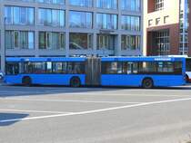 Bus der Vestischen mit der Nr.2636 in Recklinghausen am 18.3.2009
