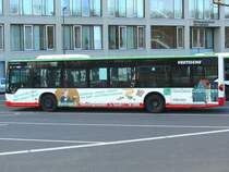 Bus der Vestischen mit der Nr.2456 in Recklinghausen am 18.3.2009