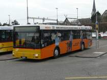 Postauto - MAN ZH 780682 mit Werbung unterwegs auf der Linie 503 in B�lach am 20.02.2009