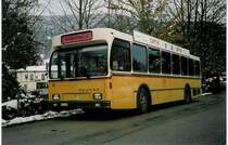 Aus dem Archiv: STI Thun Nr. 58/BE 413'458 Saurer/R&J SH am 22. November 1999 Thun, Schiffl�ndte
