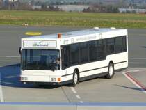 Bus mit der Nr.3 am Flughafen Dortmund 21.3.2009