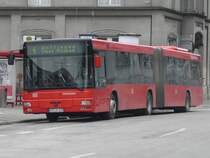 DB / S�dbadenbus - MAN Gelenkbus FR:JS unterwegs auf der Linie 4 in Konstanz am 20.02.2009