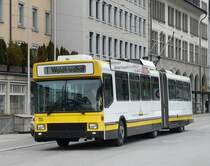 Verkehrsbetieb Schaffhausen - NAW Trolleybus Nr.115 unterwegs auf der Linie 1 in Schaffhausen am 20.02.2009
