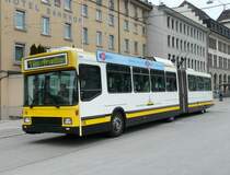 Verkehrsbetieb Schaffhausen - NAW Trolleybus Nr.118 unterwegs auf der Linie 1 in Schaffhausen am 20.02.2009
