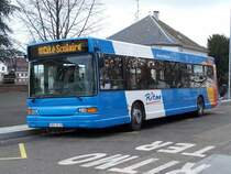 Wagen n� 320, der einzige Heuliez GX 317. Dieser Bus kommt aus dem Flughafen Lyon...