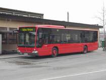 Stadtwerke Konstanz - Mercedes Citaro Nr.20  KN:C 1120 vor dem Bahnhof in Konstanz am 20.02.2009
