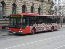 Stadtwerke Konstanz - Mercedes Citaro Nr.67  KN:C 1167 unterwegs auf der Linie 6 in Konstanz am 20.02.2009