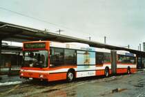 BOGG Wangen b.=. Nr. 46/SO 21'996 MAN (ex SOO Olten Nr. 46) am 17. Februar 2009 Olten, Bahnhof