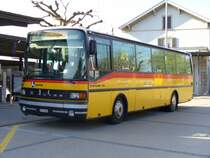 Setra Bus S213 Ul / SO 21616 / vor dem Bahnhof in Oensingen am 14.04.207