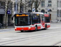 StadtBus Frauenfeld - MAN Lion`s City Nr.708  TG  237008 vor dem Bhf. in Frauenfeld am 2025.01.12