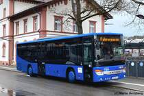 Setra S 415 LE business VS Merz, Villingen (Schwarzwald) Bahnhof Januar 2025