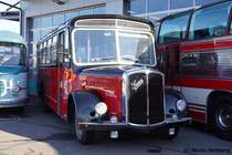 Oldtimer Saurer L 4 C Hess-Karosserie Bj. 1958  Müller , Massenbachhausen Februar 2025