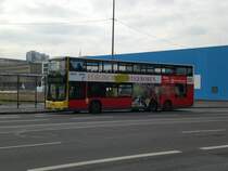 MAN Lion's City DD (Doppelstock) auf der Linie 200 nach Prenzlauer Berg Michelangelostrae an der Haltestelle Mitte Lustgarten.