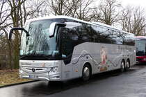 Mercedes-Benz MB Tourismo L, 'Riese Reisen', Berlin im Januar 2025.