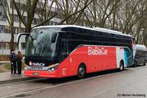 Setra S 516 HD/2  BlaBlaCar - To Europe , Karlsruhe Februar 2025