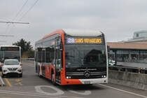 TPG/Globe Limo SA Nr. 2139 (Mercedes eCitaro) am 11.11.2024 in Genève, Aéroport