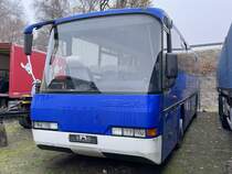 Neoplan Transliner bei Eschen Nutzfahrzeuge (ex THW, exex Bundespolizei) in Stuhr am 30.11.2023