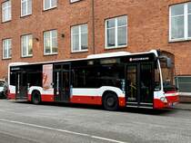 Der MB C2 1625 der Hochbahn der am 31.3.25 beim Bf Altona steht.