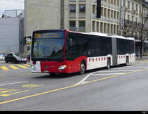 tpf - Mercedes Citaro Nr.124 unterwegs in Freiburg am 25.03.2025