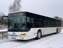 Setra 416 NF der MVVG in Plau am See am 04.12.2023
