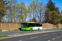 Graz. Wagen 4455 von Dr. Richard ist hier am 04.04.2025 als Linie 515 auf der Liebenauer Tangente zu sehen.