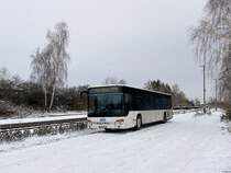 Setra 416 NF der MVVG in Plau am See am 04.12.2023