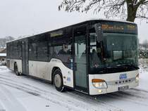 Setra 416 NF der MVVG in Malchow am 04.12.2023