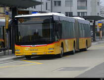Postauto - MAN Lion`s City  AG 60906 in Affoltern am Albis am 30.03.2025