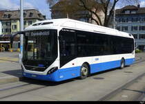 VBZ - Volvo 7900 Hybrid Nr.634 unterwegs in Zürich Wiedikon am 30.03.2025