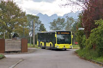 Mercedes-Benz Citaro 2. Generation (FK-BUS23) als Linie 404 in Bangs, Stadtteil von Feldkirch. Aufgenommen 16.10.2024.