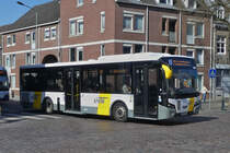 1-SNP-525, VDL Citea von De Lijn, in den Straßen von Maastricht unterwegs. 03.2025