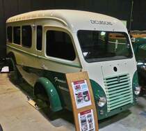 Renault Goélette R2065, Karkasse, BJ 1953, Kleinbus, aufgenommen beim Autojumble in Luxemburg. 23.03.2025