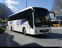 MAN Lion`s Coach unterwegs in Interlaken am 05.04.2025