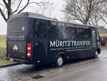 Iveco Probus R/L von Müritz Transfer aus Deutschland in Malchow am 21.12.2023