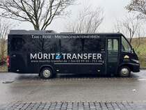 Iveco Probus R/L von Müritz Transfer aus Deutschland in Malchow am 21.12.2023