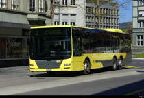 STI - MAN Lion`s City  Nr.148  BE  801148 unterwegs auf der Linie 3 in Thun am 07.04.2025