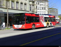 STI - MAN Lion`s City  Nr.149  BE  801149 unterwegs auf der Linie 32 in Thun am 07.04.2025